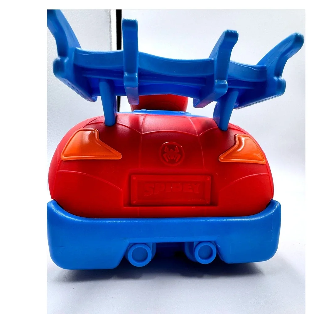 Marvel Spidey and His Amazing Friends Webbed Wheelie Toy Car Spider-Man Jazwares
